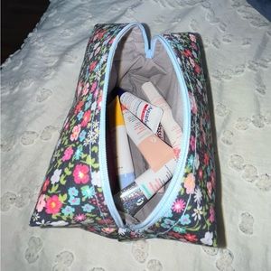 Handmade makeup and skincare pouch